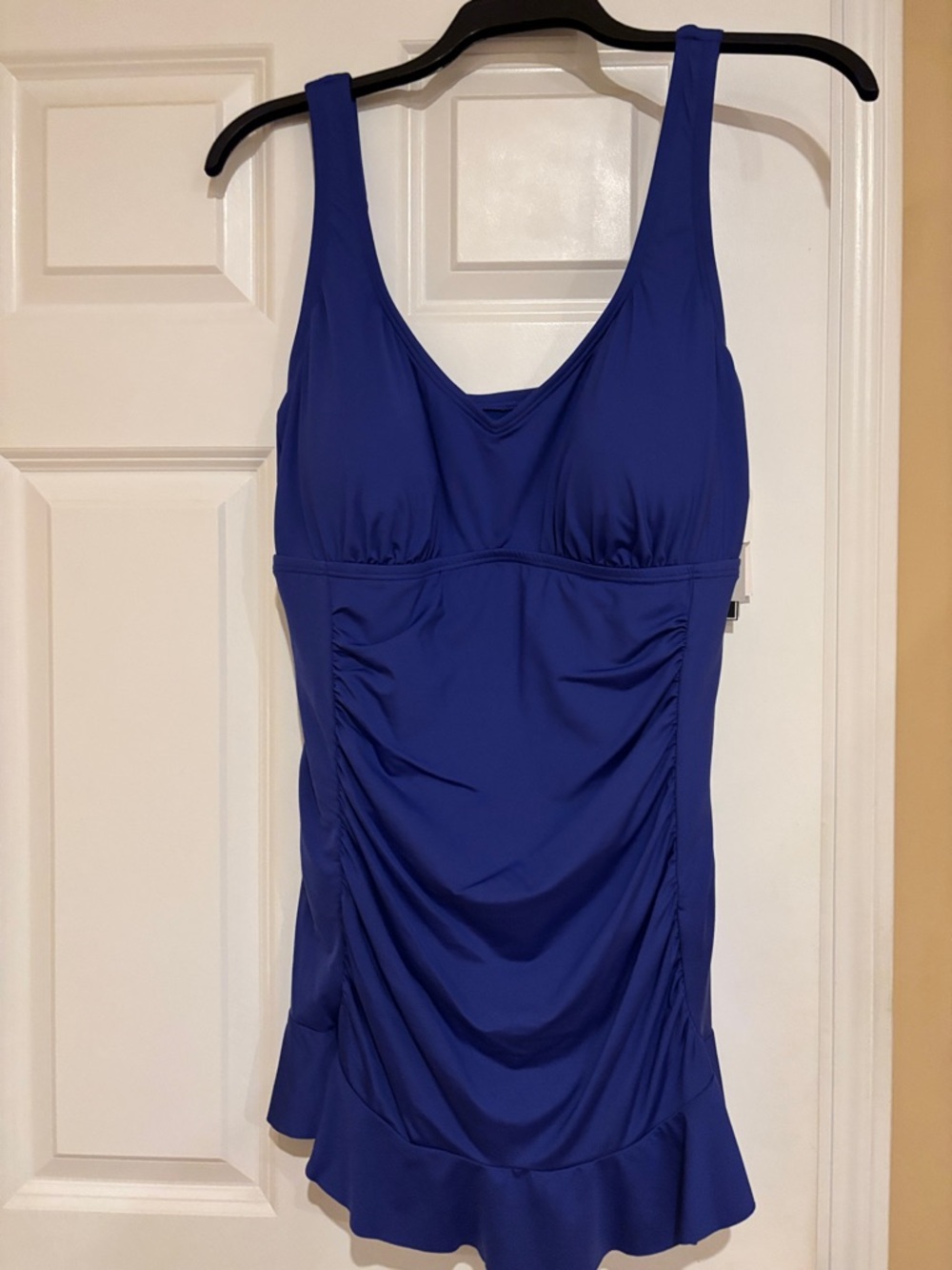 Kenneth Cole Reaction Royal Blue One-Piece Swimdress